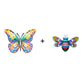 🦋 50% DE RÉDUCTION 🌿 Décoration murale extérieure papillon en métal – Résistante aux intempéries & facile à accrocher – Parfaite pour le jardin, la terrasse ou le balcon – ajoute une touche poétique et légère ✨🏡🎨