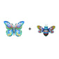🦋 50% DE RÉDUCTION 🌿 Décoration murale extérieure papillon en métal – Résistante aux intempéries & facile à accrocher – Parfaite pour le jardin, la terrasse ou le balcon – ajoute une touche poétique et légère ✨🏡🎨