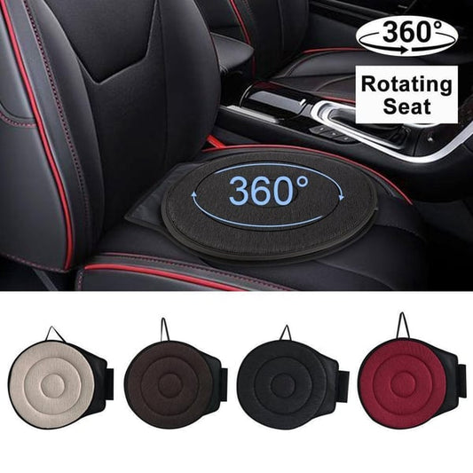 🪑 60% DE RÉDUCTION ! 🌞 Coussin d‘Assise Pivotant 360° – Soutien Lombaire, Réduit la Pression & Améliore la Posture 🦴