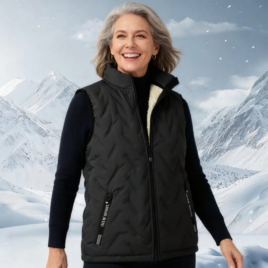 💖 60% DE RÉDUCTION ! ❄️ Gilet Sans Manches Unisexe - Doublure Polaire Chaude et Coupe Moderne, Idéal pour la Superposition Hivernale 🧥📦