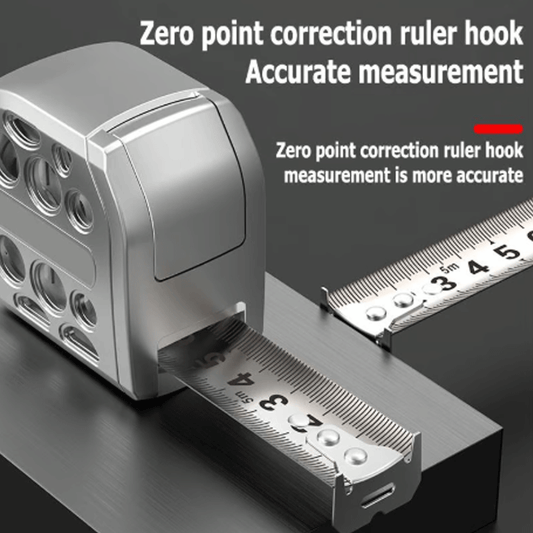 📏 ACHETEZ 1, OFFERT 1 ! 🏆 Ruban à Mesurer Creux Rétractable en Acier Inoxydable – Design Compact, Mesure Précoce & Durable 🔧
