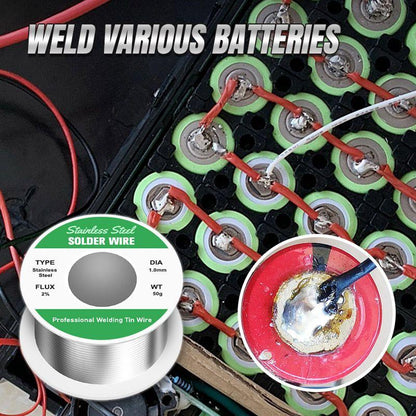 🧵 ACHETEZ 2, OBTENEZ 1 GRATUIT ! ⚙️ Fil de soudure en acier inoxydable – Haute résistance & polyvalent – Idéal pour la soudure TIG, MIG ou MMA – compatible avec la plupart des métaux – parfait pour atelier ou chantier 🔩🛠️✨