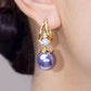 ✨ 50% DE RÉDUCTION ! 💎 Boucles d'oreilles pendantes en perles étincelantes – Design Élégant, Finition Haute Qualité & Quotidien Chic 🎀