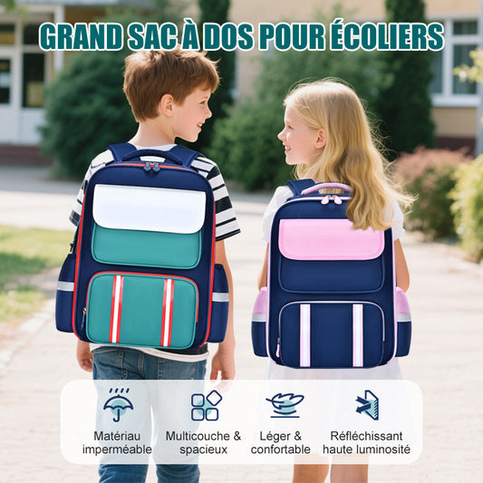 🎒 69 % de réduction – Spécial à durée limitée ! ⏳⏰ Sac à dos scolaire grande capacité pour élève