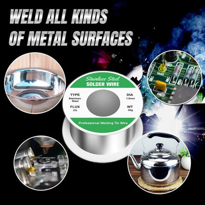 🧵 ACHETEZ 2, OBTENEZ 1 GRATUIT ! ⚙️ Fil de soudure en acier inoxydable – Haute résistance & polyvalent – Idéal pour la soudure TIG, MIG ou MMA – compatible avec la plupart des métaux – parfait pour atelier ou chantier 🔩🛠️✨