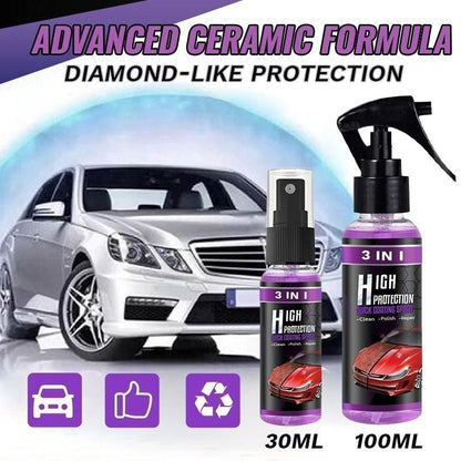 ⚡ Offre spéciale : -50 % ! 🚙🧼 Spray de revêtement rapide pour voiture 3 en 1 à haute protection 🛡️💦🚀