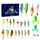 🎣 60% DE RÉDUCTION ! ✨ Ensemble de Leurres de Pêche Réalistes - 24 Leurres Robustes avec Boîte de Rangement, Idéal pour Débutants et Experts 🐟📦