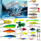 🎣 60% DE RÉDUCTION ! ✨ Ensemble de Leurres de Pêche Réalistes - 24 Leurres Robustes avec Boîte de Rangement, Idéal pour Débutants et Experts 🐟📦