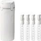 🧴 50% DE RÉDUCTION ! ✈️ Set de 4 Flacons de Voyage – Rechargeables, Étanches & Format Compact TSA 🧳