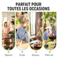 🥦 ACHETEZ 3 - RECEVEZ 2 GRATUITS ! ✨ Sacs de Conservation Aluminium Réutilisables - Garde les Aliments Frais Plus Longtemps, Écologiques et Lavables 🌱📦