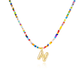 💜DERNIER JOUR DE LA PROMOTION - 50 % DE RÉDUCTION💜 Collier à lettres en perles pour femmes🔤A-Z