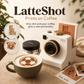 ☕ 50% DE RÉDUCTION! 🎄 Machine à latte art 3D – Pochoirs inclus & idée cadeau ✨