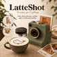☕ 50% DE RÉDUCTION! 🎄 Machine à latte art 3D – Pochoirs inclus & idée cadeau ✨