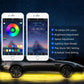 🚗 50% DE RÉDUCTION! 💡 Bandes lumineuses LED RGB flexibles & étanches (4 pièces) – Multicolores, faciles à installer & résistantes – Parfaites pour l'éclairage intérieur extérieur de votre voiture ✨