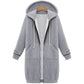 🔥 60% OFF AUJOURD'HUI SEULEMENT ! 🔥 Hoodie Femme à Fermeture Éclair - Polaire Doudoune Confortable 🧥✨