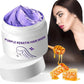 Masque capillaire à la kératine violette : fixe la couleur et neutralise les tons cuivrés et jaunes pour les cheveux blonds, gris argentés et méchés.