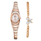 ⌚ 50% DE RÉDUCTION 💎 Montre à bracelet en strass pour femmes – Cadran étincelant & maillon réglable – Élégante au quotidien ou pour les occasions spéciales – bijou de poignet pratique et raffiné ✨