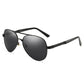 🕶️ 60% DE RÉDUCTION ⏳ Lunettes soleil polarisées UV400 – Monture TR90+métal léger (25g) – Protection jour & nuit, design double pont – idéales homme & femme 🌙
