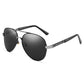 🕶️ 60% DE RÉDUCTION ⏳ Lunettes soleil polarisées UV400 – Monture TR90+métal léger (25g) – Protection jour & nuit, design double pont – idéales homme & femme 🌙