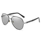 🕶️ 60% DE RÉDUCTION ⏳ Lunettes soleil polarisées UV400 – Monture TR90+métal léger (25g) – Protection jour & nuit, design double pont – idéales homme & femme 🌙