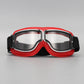 🥽 50% DE RÉDUCTION! 🏍️ Lunettes de moto style vintage – Protection UV, anti-buée & sangle réglable – Look rétro & sécurité pour chaque trajet ✨