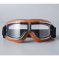 🥽 50% DE RÉDUCTION! 🏍️ Lunettes de moto style vintage – Protection UV, anti-buée & sangle réglable – Look rétro & sécurité pour chaque trajet ✨