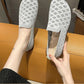 👡 50% DE RÉDUCTION 🌸 Chaussures femme à semelle souple, tissées & ajourées – Légères, respirantes & parfaites pour le printemps, l’été ou un usage décontracté à la maison ☀️