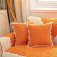 🛋️ 50% DE RÉDUCTION! 🧵 Housse de Canapé Antidérapante en Velours Côtelé – Colour Block avec Dentelle, Douce & Ajustement Universel 🏠