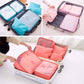 🔥 50 % DE RÉDUCTION ! ✈🧳 6 pièces cubes d’emballage pour bagages portables – Pratiques et légers 🎉✨
