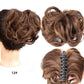 💥50% DE RÉDUCTION✨Perruque à Pinces avec Cheveux Naturels
