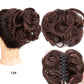 💥50% DE RÉDUCTION✨Perruque à Pinces avec Cheveux Naturels