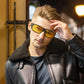 🕶️ 50% DE RÉDUCTION MAINTENANT ! 🎅 Lunettes de Conduite Nuit - Verres Polarisés & Anti-Reflets, Vision Claire et Sécurisée pour la Nuit ✨