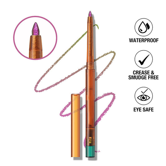 💄 50% de réduction! ✨ Crayon Eyeliner Gel Pailleté – Couleur Intense & Changeante, Effet Lumineux & Longue Tenue ✨