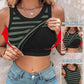 👗 50% DE RÉDUCTION 🔥 Débardeur côtelé avec soutien-gorge intégré – Coupe gainante & confort ultime – 6 couleurs – parfait sous une veste ou porté seul pour un look chic et pratique 👙