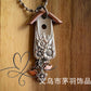 🐦 50% DE RÉDUCTION ! ✨ Collier Délicat avec Pendentif Ajouré en Forme de Nichoir – Design Unique, Fini de Qualité & Cadeau Original 🎁