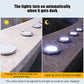 🌞 50% DE RÉDUCTION! 💡 Lampe solaire de sol 8 LED – Acier inoxydable & allumage auto ✨