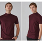 👕 50% de Réduction! 🔝 T-shirt Slim Fit à Col Montant pour Homme – Ajusté, Confortable & Style Moderne 🎁