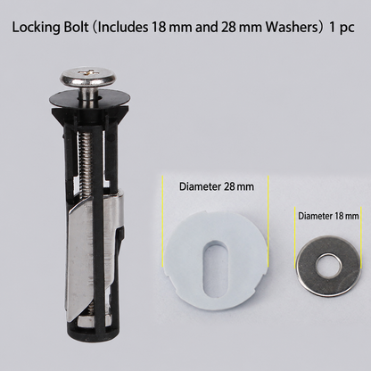 🔩 50% DE RÉDUCTION! 🚽 Kit de fixation pour siège de WC – Ultra-résistant & anti-vacillement ✨