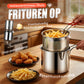 🍳 50% DE RÉDUCTION! 🍟 Friteuse inox 304 – Robuste & polyvalente – Fritures croustillantes ✨
