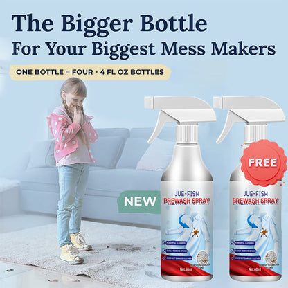 🧴 1 ACHETÉ = 1 OFFERT ! 🔥 Détachant Magique Anti-Taches – Puissant, Sans Chlore & Efficace sur Tissus 🚿