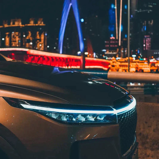 🚗 50% DE RÉDUCTION! ✨ Kit Dynamic Scan Start Up Hood Beam - Éclairage LED Personnalisable avec Effets Lumineux Dynamiques pour Véhicules 🌟🔧