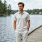 👔 50% DE RÉDUCTION 🌿 Ensemble chemise & pantalon décontracté en lin – Léger, respirant & coupe relaxe – Parfait pour l’été, les vacances ou le bureau – look naturel et sans effort 👖✨☀️
