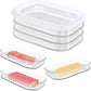 🥗 50% DE RÉDUCTION! 🧊 Boîtes alimentaires 3 étages – Réutilisables, couvercle transparent & gain de place ✨