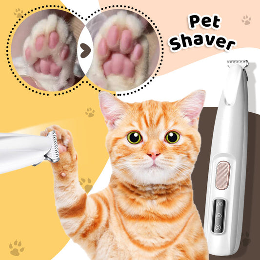 ✂️ 50% DE RÉDUCTION! 🐾 Tondeuse Rechargeable Étanche pour Animaux – Silencieuse, lame précise & LED intégrée – Idéale pour un toilettage doux à la maison 🛁