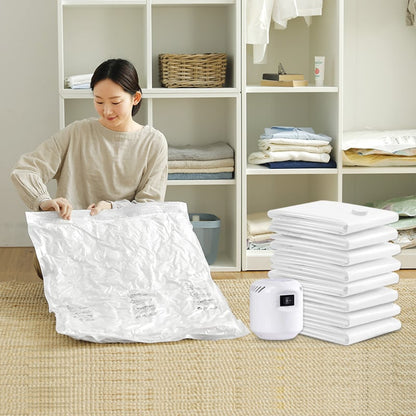 🧳 60% DE RÉDUCTION ! ✨ Sac Électrique Durable de Compression de Vide – Gain de Place Maximal, Moteur Puissant & Transport Facile 🛫