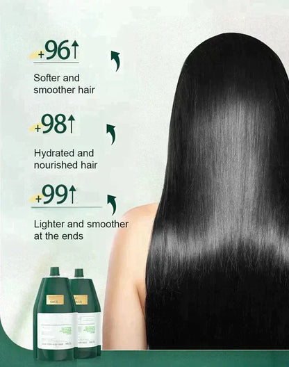 🎁 Achetez-en 1, obtenez-en 1 GRATUIT ! ✨ 🔥💆‍♀️ Crème lissante hydratante – Répare les cheveux abîmés avec kératine polypeptidique 🌿