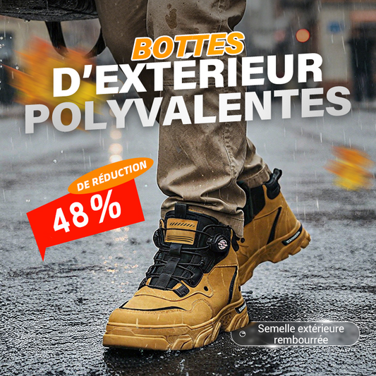 👞 60% DE RÉDUCTION ! ⛰️ Chaussures de Travail Homme – Imperméables, Antidérapantes & Confort Toute la Journée 🛡️