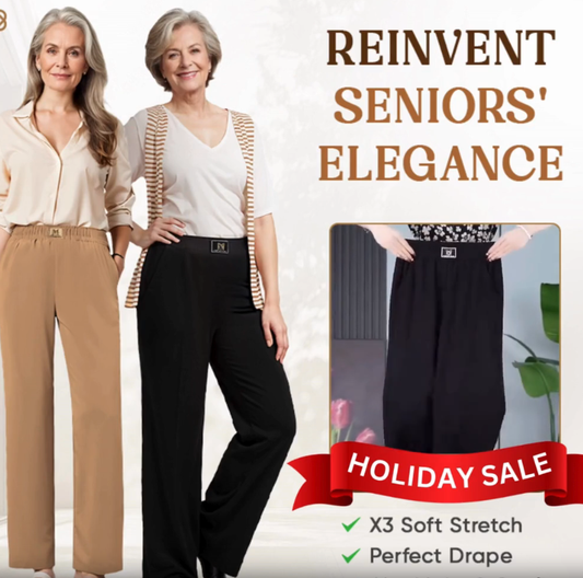 👖 50% DE RÉDUCTION 💎 Pantalon taille haute stretch – Ceinture élastique & douceur inégalée – Coupe parfaite, idéal pour le quotidien, le télétravail ou les voyages – confort absolu 💫