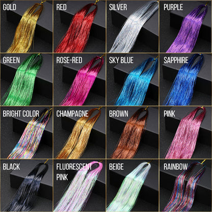 ❄️ Offre Hiver -50 % ✨ Accessoires pour cheveux en satin scintillant – Élégants & doux au toucher !