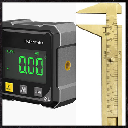 📐 50% DE RÉDUCTION! ⚡ Inclinomètre Numérique Magnétique à 4 Côtés avec Laser – Précision ±0,2°, Double Mode & Fixation 360° Pour Un Résultat Professionnel 🔧